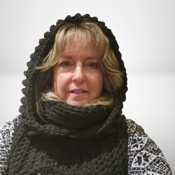 Matrixx Hood, Crochet Matrixx Cowl, TikTok Viral Matrixx Cowl, Hooded Cowl - Picture 7 of 15